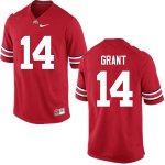 Men's Ohio State Buckeyes #14 Curtis Grant Red Nike NCAA College Football Jersey Outlet MVS5744GW